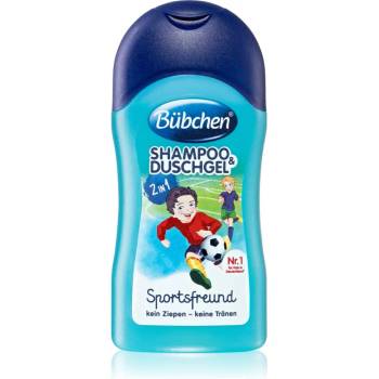 Bübchen Kids Shampoo & Shower II шампоан и душ гел 2 в 1 малка опаковка Sport´n Fun 50ml