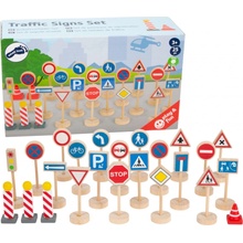 Small Foot Road signs set of 25 parts