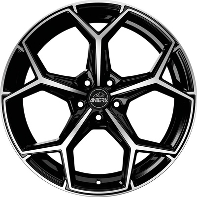 ANTERA A101 8.5x20 5x112 ET25 piano black diamond