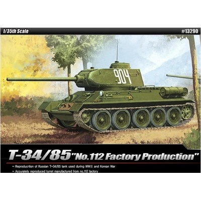 Academy tank 13290 T 34/85 112 FACTORY PRODUCTION 1:35