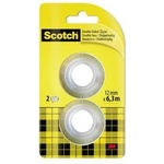 3M Самозалепваща лента, двустранна, пълнител, 12 мм x 6, 3 м, 3M SCOTCH 7100126761 (7100126761)