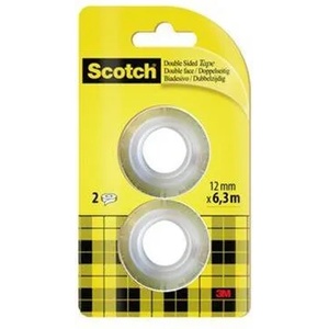 3M Самозалепваща лента, двустранна, пълнител, 12 мм x 6, 3 м, 3M SCOTCH 7100126761 (7100126761)