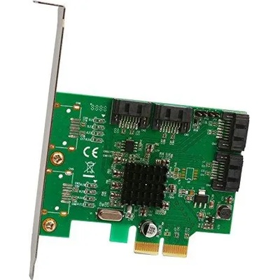 ESTILLO Контролер Estillo SATA PCI Express Card - 4 ports (CI-40-52-E3-1)