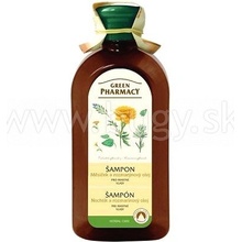 Green Pharmacy Nechtík a Rozmarínový olej šampón pre mastné vlasy 350 ml