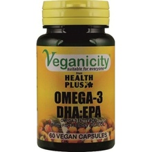 Veganicity Omega-3 DHA:EPA olej z mikrorias 500 mg 60 kapsúl