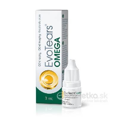 EvoTears Omega očné kvapky 3 ml