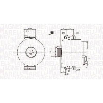 Generátor MAGNETI MARELLI 063731774010