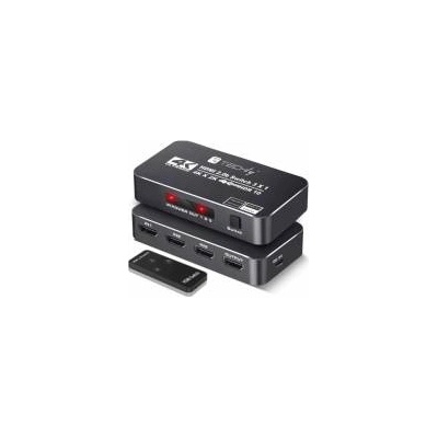 Techly HDMI 2.0b 3in1 Switch 4K HDR HDCP2.2 with remote control