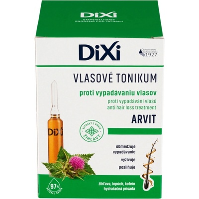 Dixi Arvit vlasové tonikum proti vypadávání vlasů v ampulích 7 x 10 ml