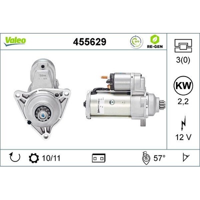 Startér VALEO 455629
