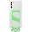 Samsung Galaxy S21 FE 5G Silicone Cover with strap white (EF-GG990TWEGWW)
