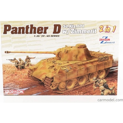 Dragon armor Tank Panther d Sd.kfz.171 W zimmerit 1939 1945 Military 1:35