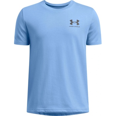 Under Armour Тениска Under Armour UA B SPORTSTYLE LEFT CHEST SS-BLU Син Velikost YLG