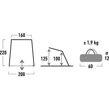 Image 1 of High Peak Cordoba 80