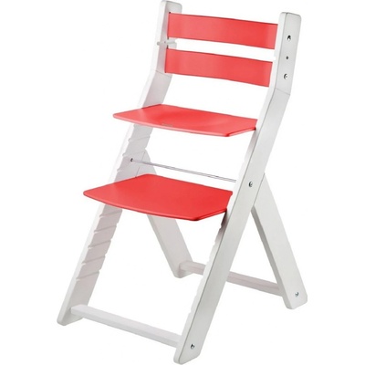 Posedo Rostoucí židle pro prvňáčka Sandy bílá / červená