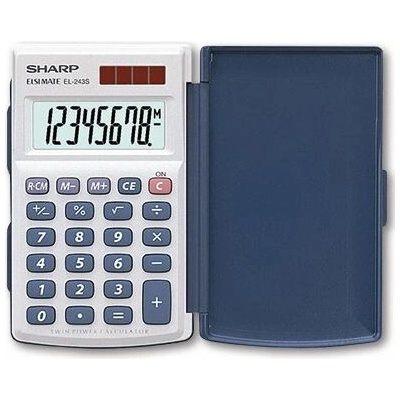 Platinet SHARP CALCULATOR HANDHELD BOX EL243S