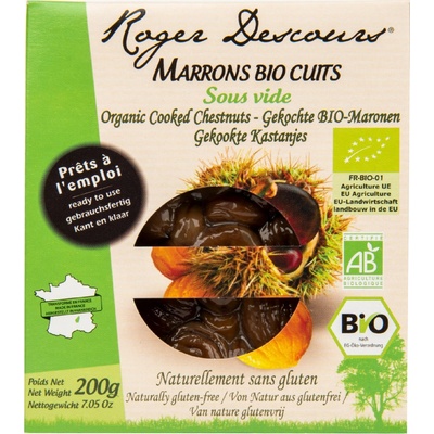 Ardeche Marrons Kaštany loupané vařené, vakuované Bio 200 g