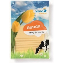 Vepo Gouda plátky 48% 150 g