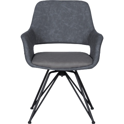 Carmen Трапезен стол totnes - сив sf 2 (3532026_3)