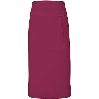 Link Kitchen Wear Gastro zástěra X985 Burgundy Pantone 216 90x80cm