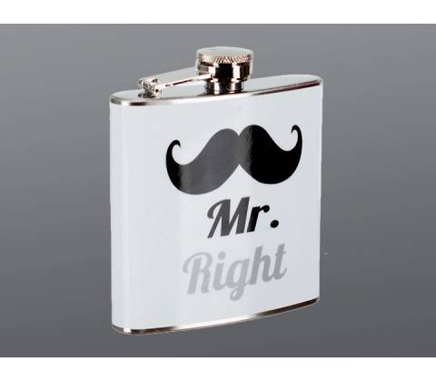 Ploskačka Mr.Right 180 ml