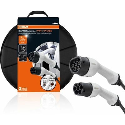 Osram OCC21605 BATTERYcharge EV nabíjecí kabel 1F 16A 7PIN 5M | Zboží Auto