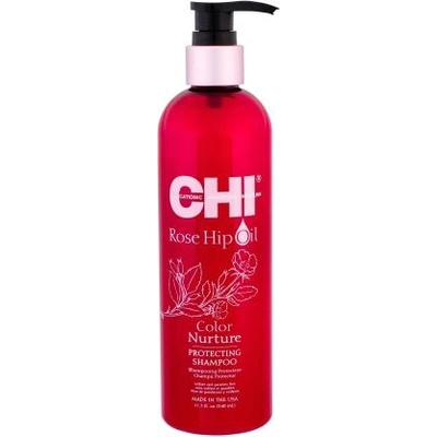 Farouk Systems CHI Rose Hip Oil Color Nurture 340 ml защитен шампоан за боядисана коса за жени