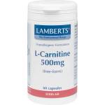 LAMBERTS ЛАМБЕРТС Л-КАРНИТИН 500 МГ. Х 60 КАП. / lamberts l carnitine 500mg 60cap