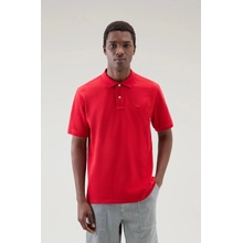 Woolrich polokošile CLASSIC AMERICAN Polo červená