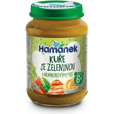Hamánek Kura so zeleninou a zemiakovým pyré 190 g
