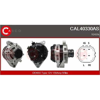 ALTERNATOR 12V 130A INA CAL40330AS
