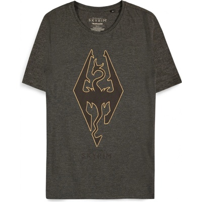 The Elder Scrolls Imperial Dragon Men's T-shirt grey