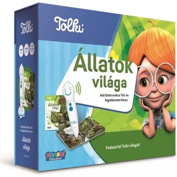 Bonsai Education Толки: Интерактивна книга за животни на унгарски език - в комплект (15913)