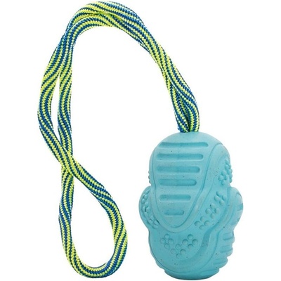 HipHop Dog Vrhací tréninkový Aport s vlákny z rýžových slupek na laně 8/30 cm HipHop