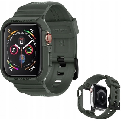 Spigen Rugged Armor Pro Apple Watch 4 44mm MILITARY GREEN 062CS26016 – Zboží Živě