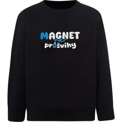 Dětská chlapecká mikina Classic Magnet na Průšvihy černá