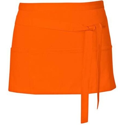 Link Kitchen Wear Koktejlová zástěra X983 Orange Pantone 1655 60x30cm