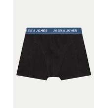Jack&Jones Junior súprava 3 kusov boxeriek 12250204 čierna