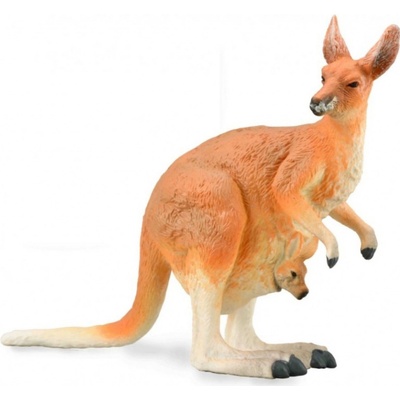 Collecta Klokan červený s mládětem