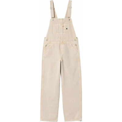 Carhartt WIP Bib Overall Straigh béžová