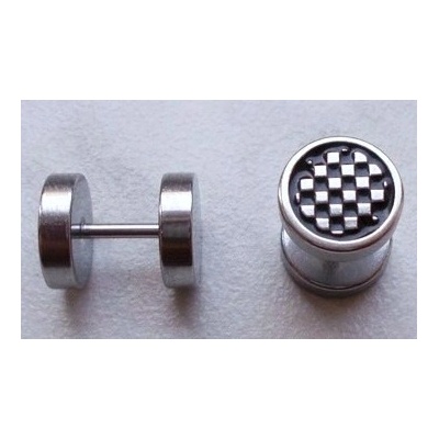 Blingstar A812 CHECKERED Round nerez ocel
