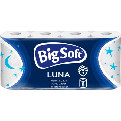 Big Soft Luna 3-vrstvový 8 ks