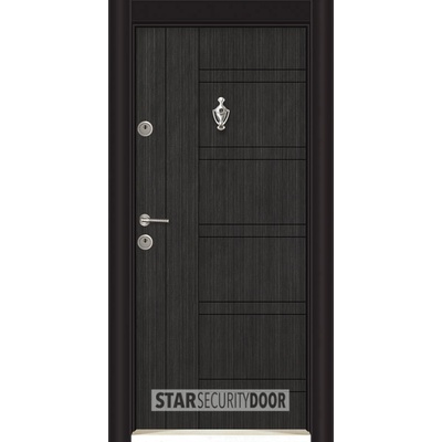 Starsteeldoor Блиндирана врата Parkdor SL 101 Черна перла (цена без монтаж)