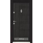 Starsteeldoor Блиндирана врата Parkdor SL 101 Черна перла (цена без монтаж)