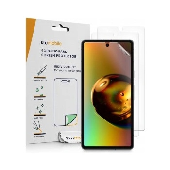 Image 1 of kwmobile 3x Защитно фолио за дисплей за Google Pixel 7a - прозрачен