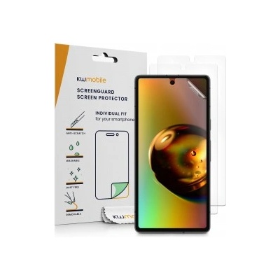 kwmobile 3x Защитно фолио за дисплей за Google Pixel 7a - прозрачен