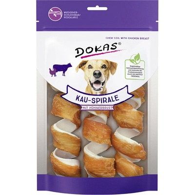 Dokas Spirály z Hovězí kůže obalené kuřecím 110 g
