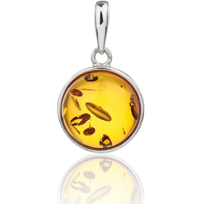 Šperky Jan Kos Jan Kos jewellery Stříbrný přívěsek s jantarem MHT 5828 SA00