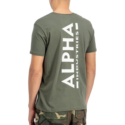 Alpha Industries Backprint T Dark Olive