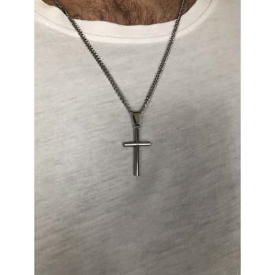 Steel Edge Přívěsek křížek WJHC441 Steel